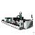 Fiber Laser Cutting Machine With Rotary And Exchange Table Mtf3015jr