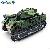Battery Operated Deformation Robot Military Army Tank Toys With Light Music