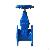 Non-rising Stem Resilient Seated Gate Valve Brass Nut Type