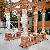 Natural Outdoor Marble Gazebo With Beautiful Women Column For Decorative