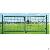 Round Pipe Double Wing Europe Entrance Garden Gate