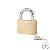 High Quality Middle Heavy Duty Brass Padlock With Brass Keys