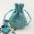 Turquoise Tiffany Jewelry Pouch