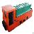 Large Pulling Electric Freight Locomotive For Mine Tunnel Transportation