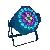Led Par Light, Dj Light, 28pcs 8w Led Circle Pattern Par Can Phn067