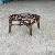 Gliss Brown Round Rattan Stool