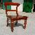 Natural Colonial Solid Chair