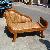 Rattan Lounger Chair With Armrest