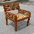 Solid Wood Dinning Chair Combine With Rattan