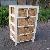 Tall Cabinet With Six Combintaion Rattan Drawers