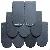 Chinese Natural Black Slate Roofing Tiles For Roof From Slateofchina