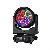 Dj Lighting, Moving Head Stage, 7x60w 4in1 Led Moving Head Light With Auxiliary Light Phn066