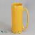 Customized Solid Color Glaze Yellow Skinny Tall Ceramic Coffee Mugs Factory