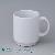 White Large Stackable Ceramic Coffee Mugs With Logo