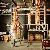 1000l Whiskey Brandy Gin Column Distiller Alcohol Copper Distillation Equipment