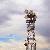 Galvanized Microwave Antenna And Communication Self Supporting Tower