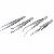 Tweezers Set 4 Pcs