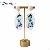 Fashion Acetic Acid Material 3d Printing Colorful Acrylic Earrings
