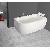 Europe Style Hot Sale Massage Bathtub Acrylic Sheet Corner Mounted