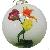 Hand-painted Glass Christmas Ball Of China