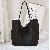 Custom Black Canvas Tote Bag