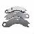 Construction Machinery Brake Pad 9c0566 / 9c0567