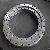 Slewing Bearing Rks231091 Outer Diameter 1198 Inner Diameter 984 Height 56 No Teeth