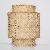 Natural Bamboo Woven Wall Light Lamp Shade Lampshade Elegant Design Vietnam Manufacturer Hp Ls018