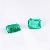 Colombia Green Color Octagon Emerald Cut Lab Grown Emerald