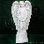 Manufacturer White Marble Angel Statue Sculpture For Outdoor Garden And Home Decor