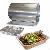 Free Sample Roll 8011 1235 Food Grade Aluminum Foil 9 / 14 / 20 / 24 Micron For Takeaway / Kitchen