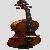 Inneo Violin Advanced Linden Plywood Violin Set With Ebony Pegs And Carbon Fiber Tailpiece