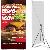 Adjustable Durable Aluminum Alloy X Banner Stand For Trade Show