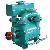 2be4 720 Liquid Ring Vacuum Pump 21900 38100m3 / Min Sugar Mill Stainless Ste