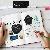 Eagle B680 Removable Sticky Pad Office Stationery Black Star 100 Sheets Memo Pads