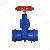 Socket-end Resilient Seated Gate Valve