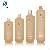 Wholesale Orange Luxury Skincare Packaging Set Empty Lotion Pump Plastic Bottle And Dropper Bottle