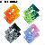 Crossfit Sweatbands Gradient Color Design