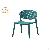 Plastic Chair Pp Seat Leg Dc-6869