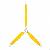 Ground Adjustable Pitch Aviation Propeller 68 Inch 3 Blades