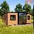 20ft Movable Houses In Tourist Attractions
