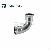 Stainless Steel 90°elbow M Profile