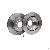 China 34216793247 Demillon Auto Parts Rear Brake Discs For Bmw