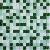 Green Glass Mosaic Tile Backsplash Kitchen