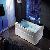 Acrylic Waterfall Jacuzzis Indoor For 1 Person