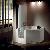 Indoor Free-standing Hydrotherapy Spa Walk-in Acrylic Hot Tub