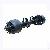 16t Heavy Duty Germany Drum Type Axles For Semi Trailers