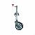 Standard 8-inch Ribbed Jockey Wheel
