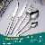 The 5 Pieces Thick Stainless Steel Cutlery Set