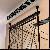 Black Powder Coated Decorative Welded Mesh Panels For Modern Interior Room Partitions